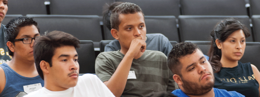 students in lecture